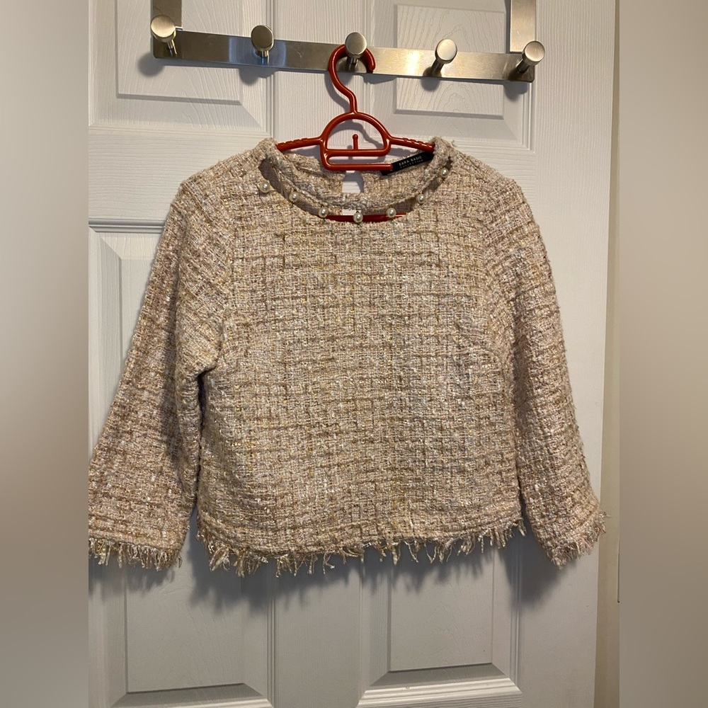 Tweed Zara Top